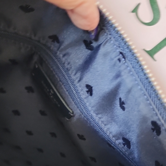 Kate Spade Navy Crossbody Bag with Cherry Detail - Picture 8 of 10